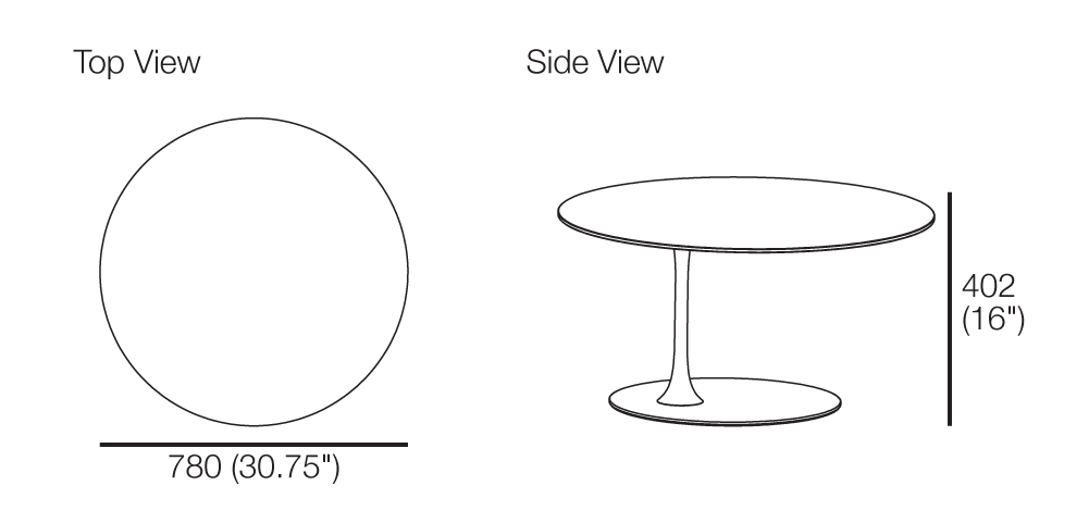 Apero Coffee Table Round