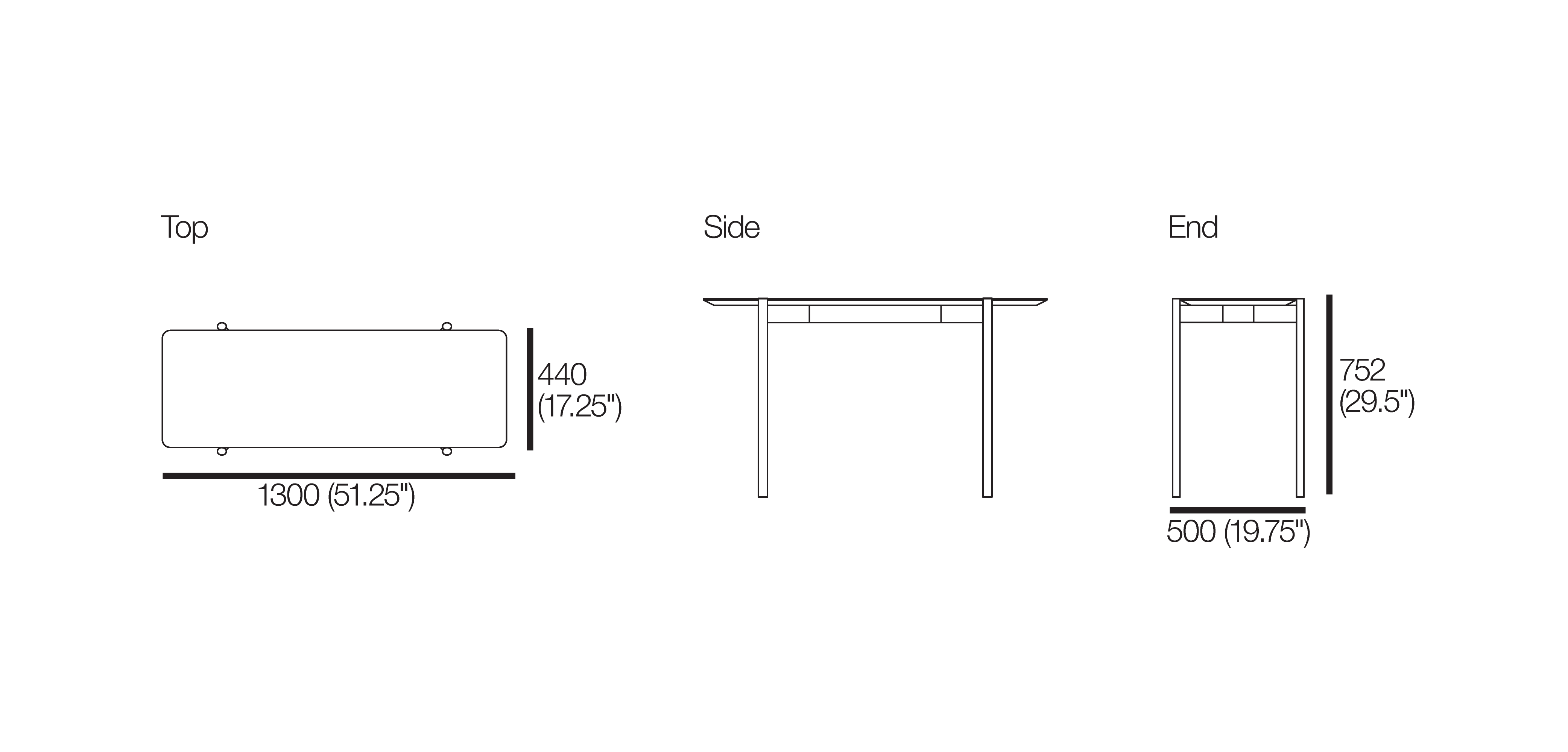 Eto Console with Light