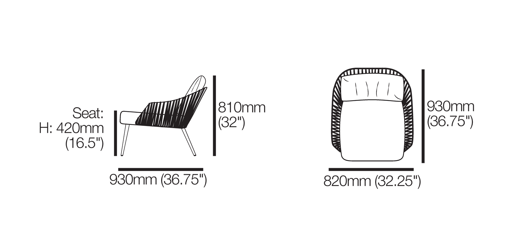 Quay Outdoor Armchair