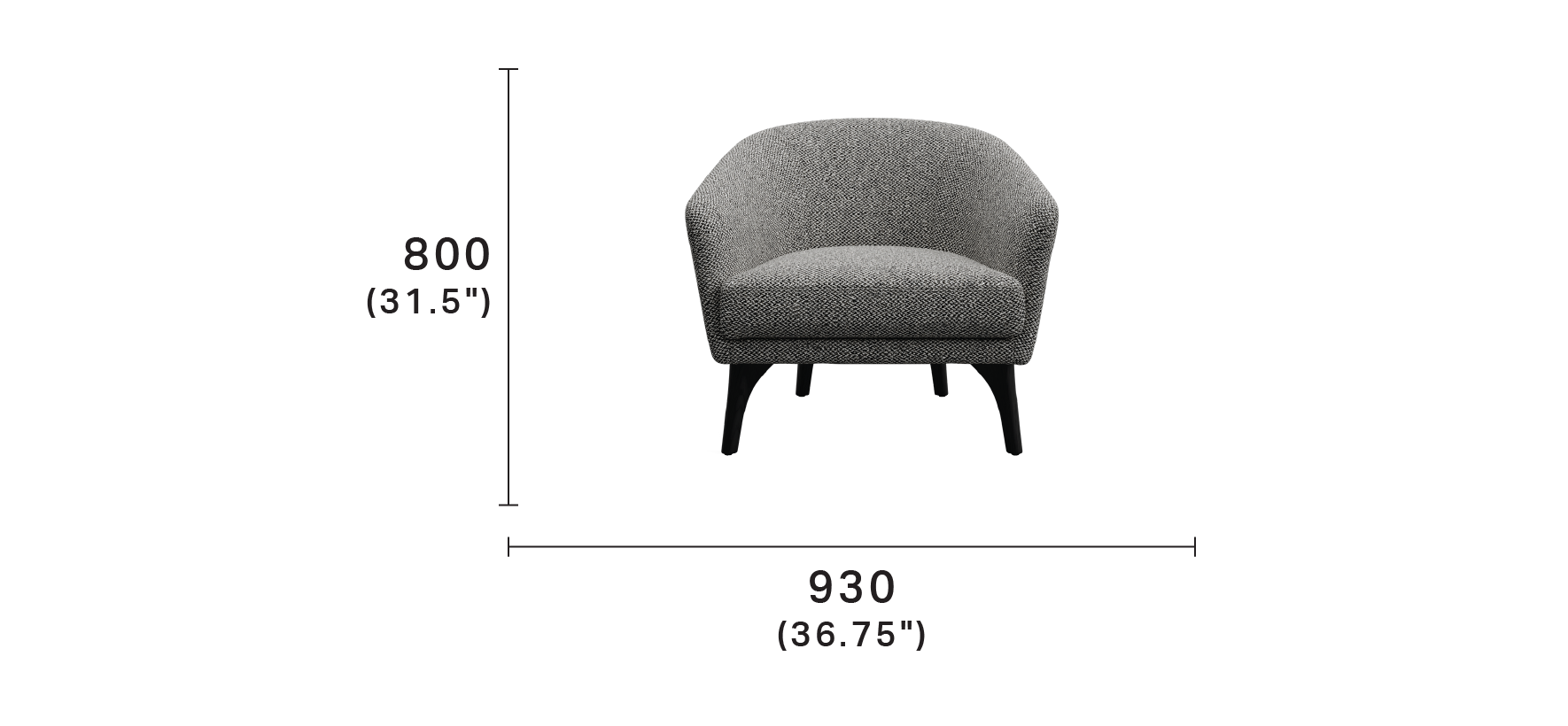 King Boulevard Armchair