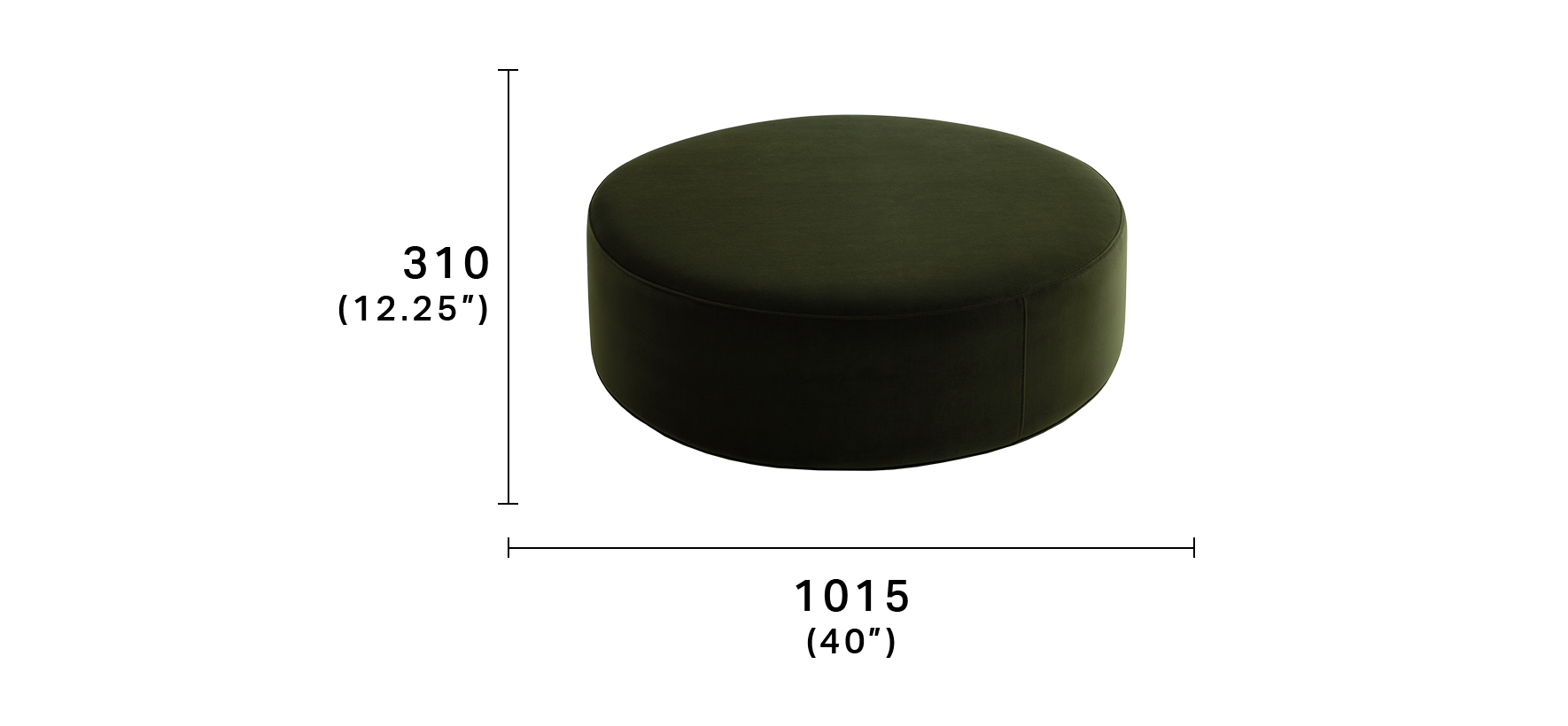 Bongo Large Ottoman