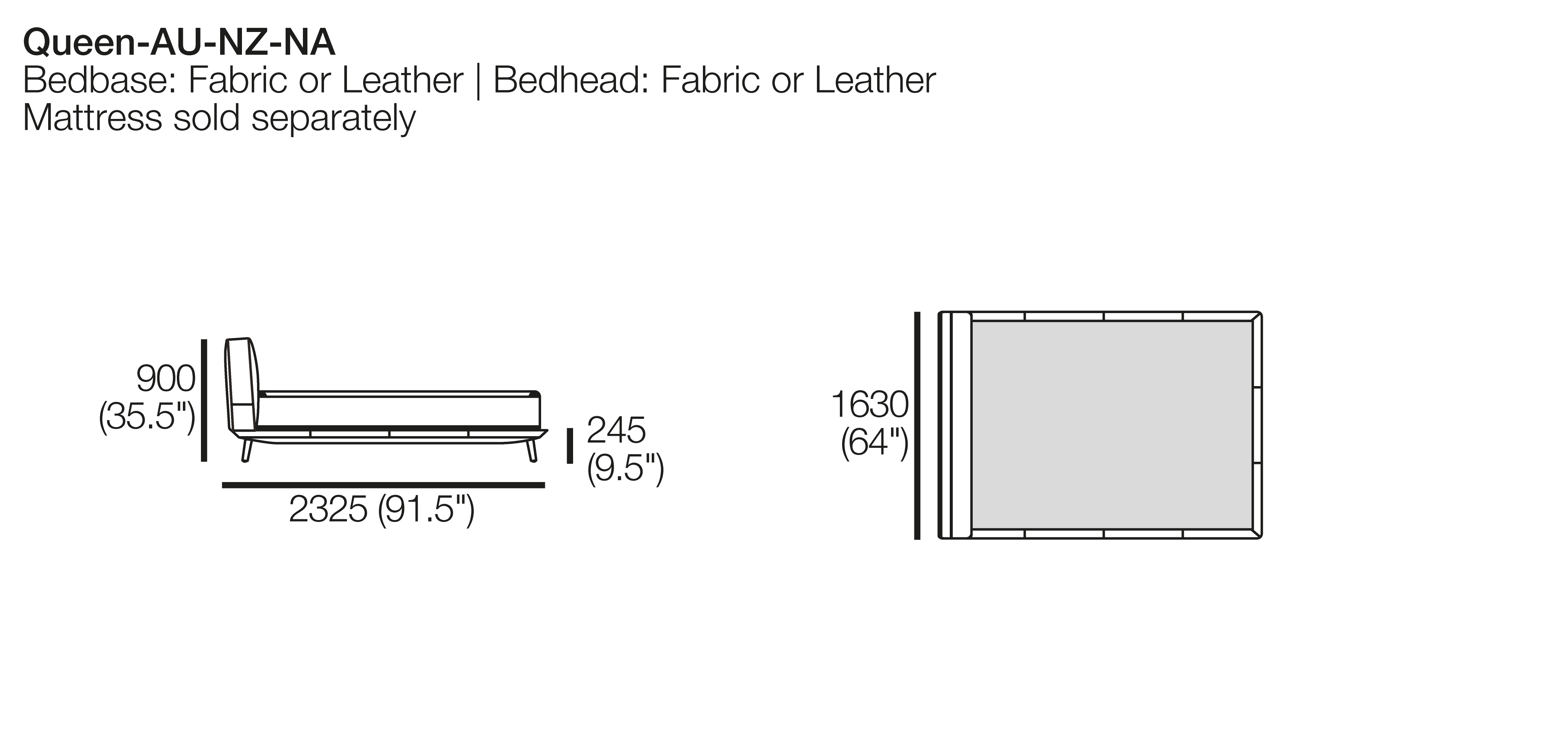 Encore Bed - Queen Size with Smart Pockets®