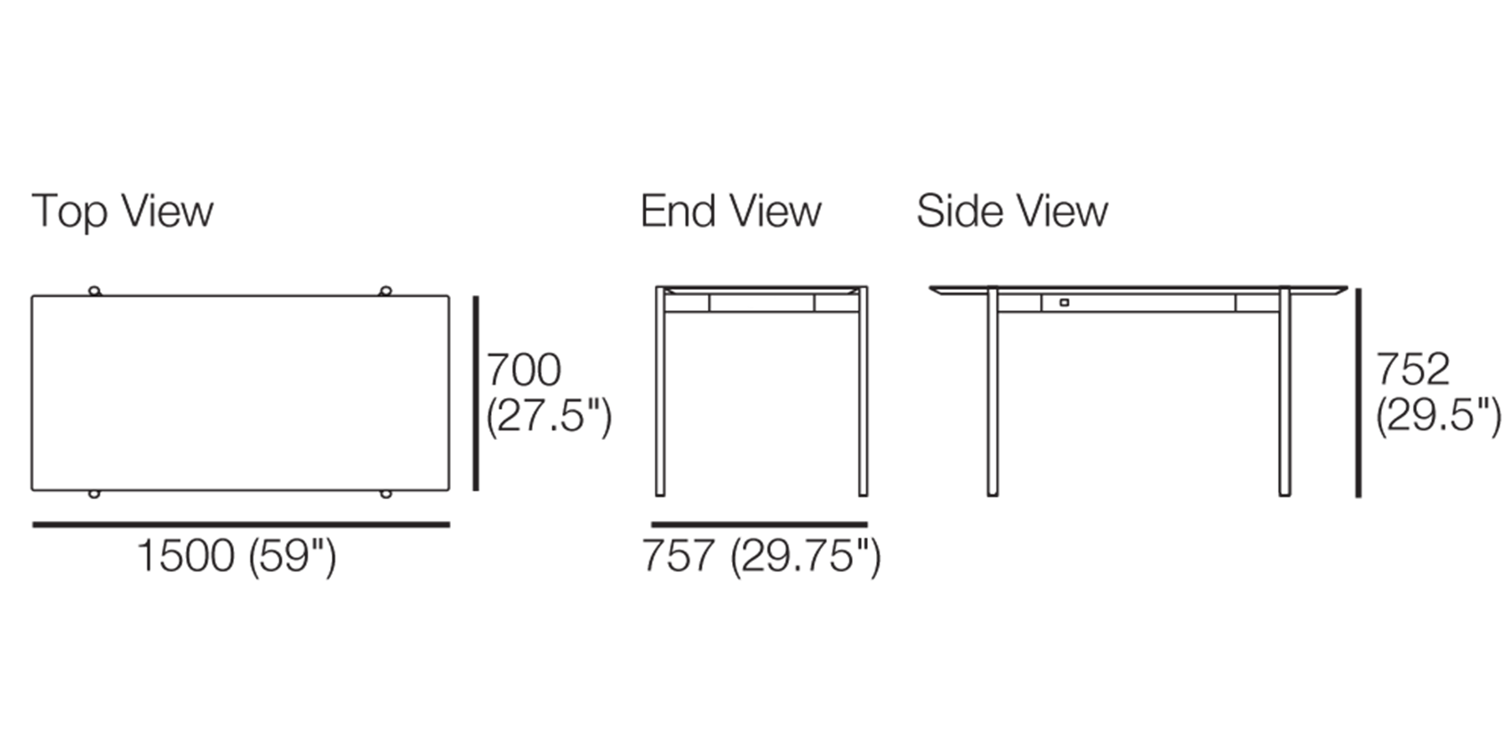 Eto Desk with Light and Charge Table