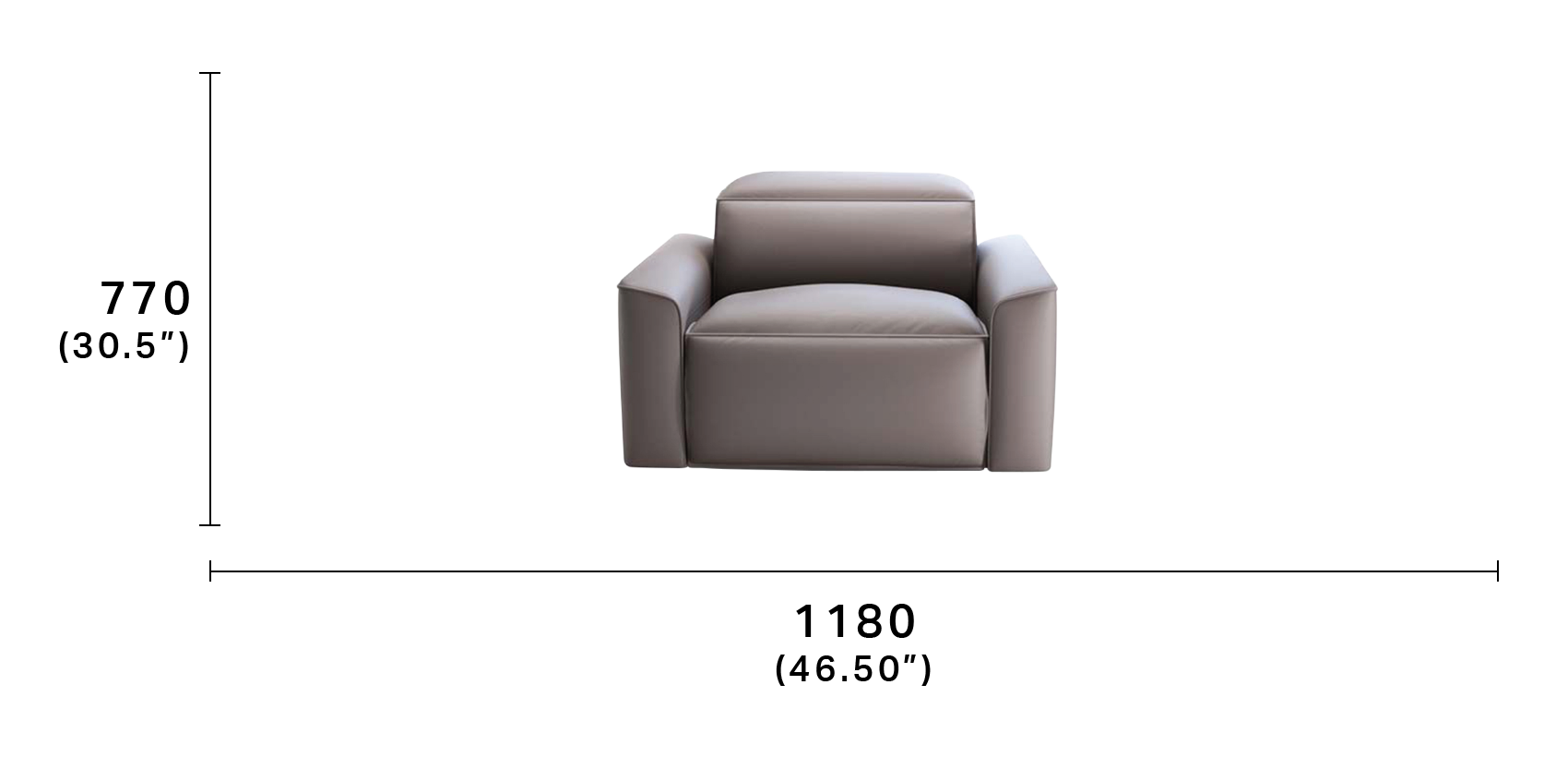 King Cloud Premiere TouchGlide® Recliner Armchair with Wide Seat and Compact Smart Pockets®
