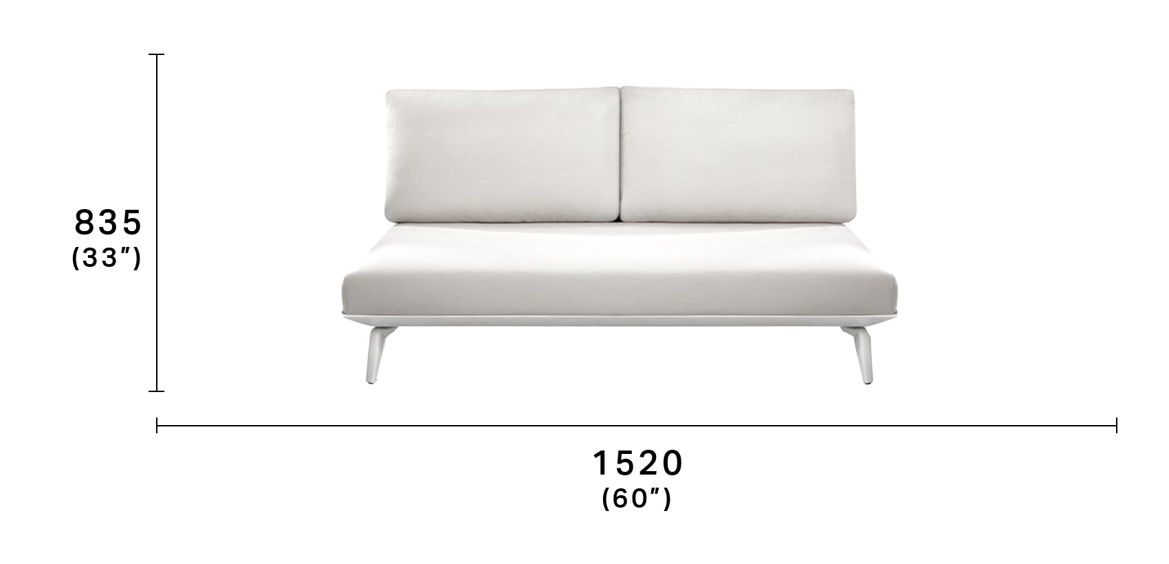 King Cove 2 Seater Sofa