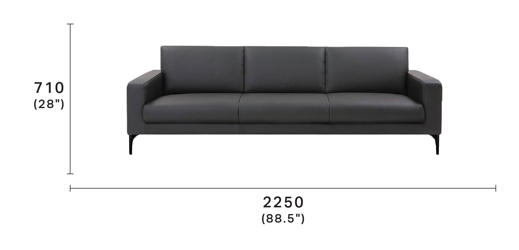 Opera 3 Seater Sofa