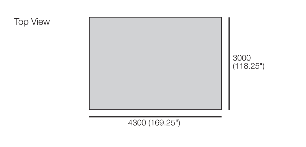 Gambit Check Rug 300 x 430cm