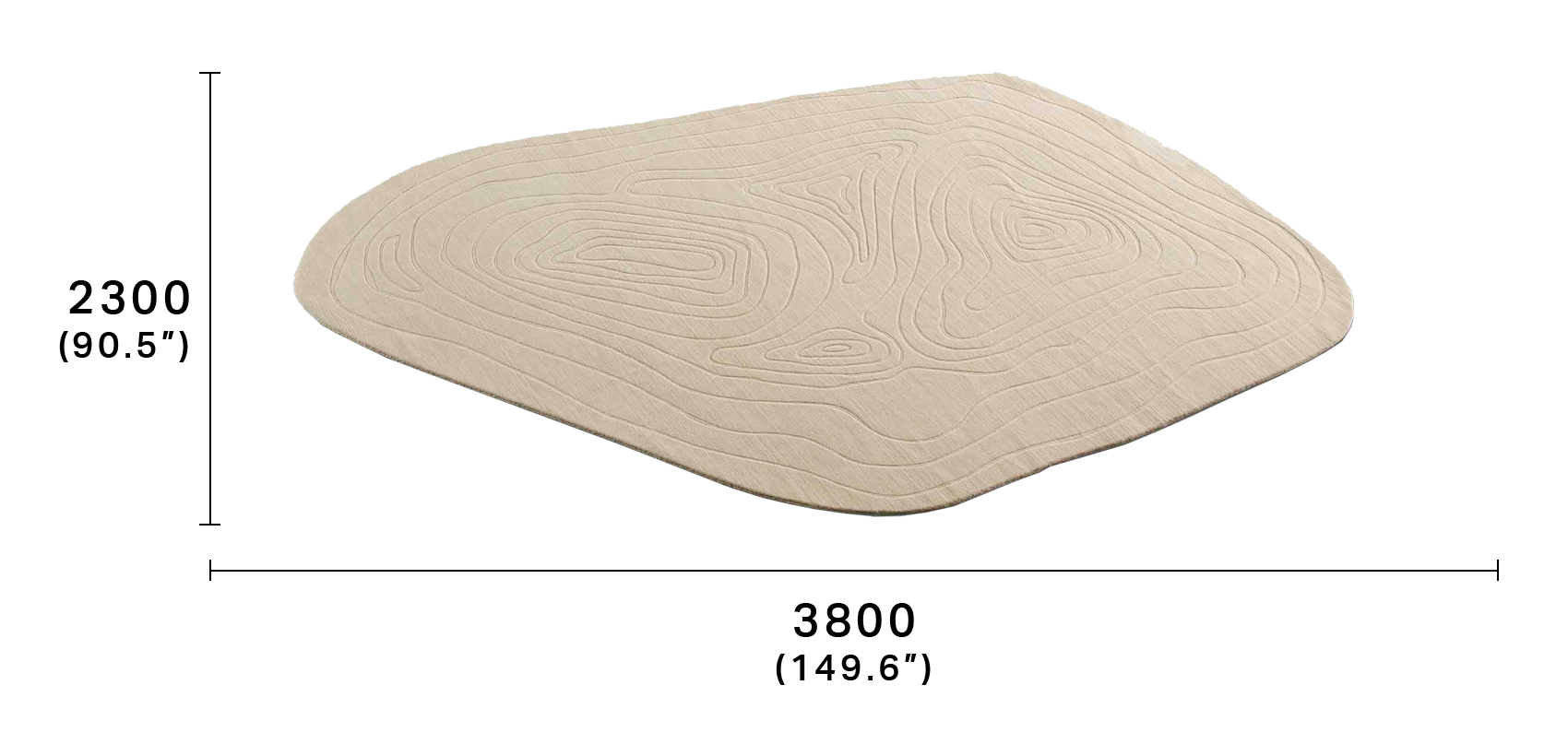 Antipodes Organic Rug 230x380cm