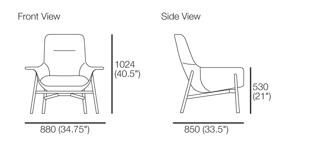 Seymour Mid Back Chair