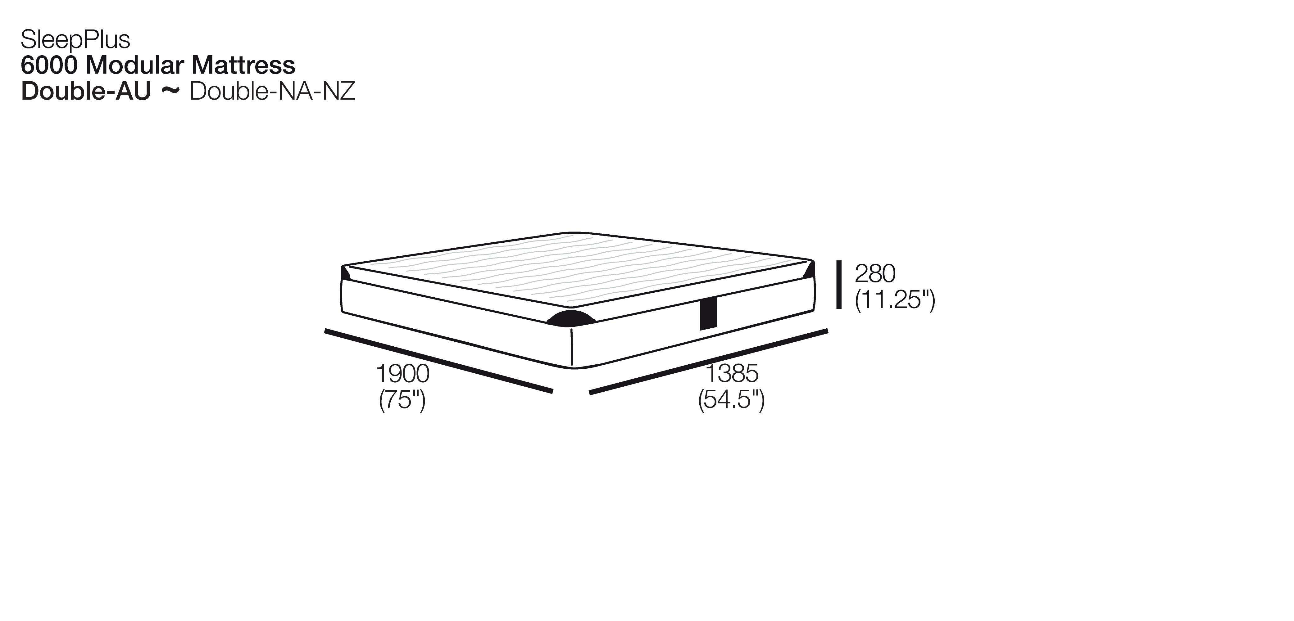 Sleep+ 6000 Mattress