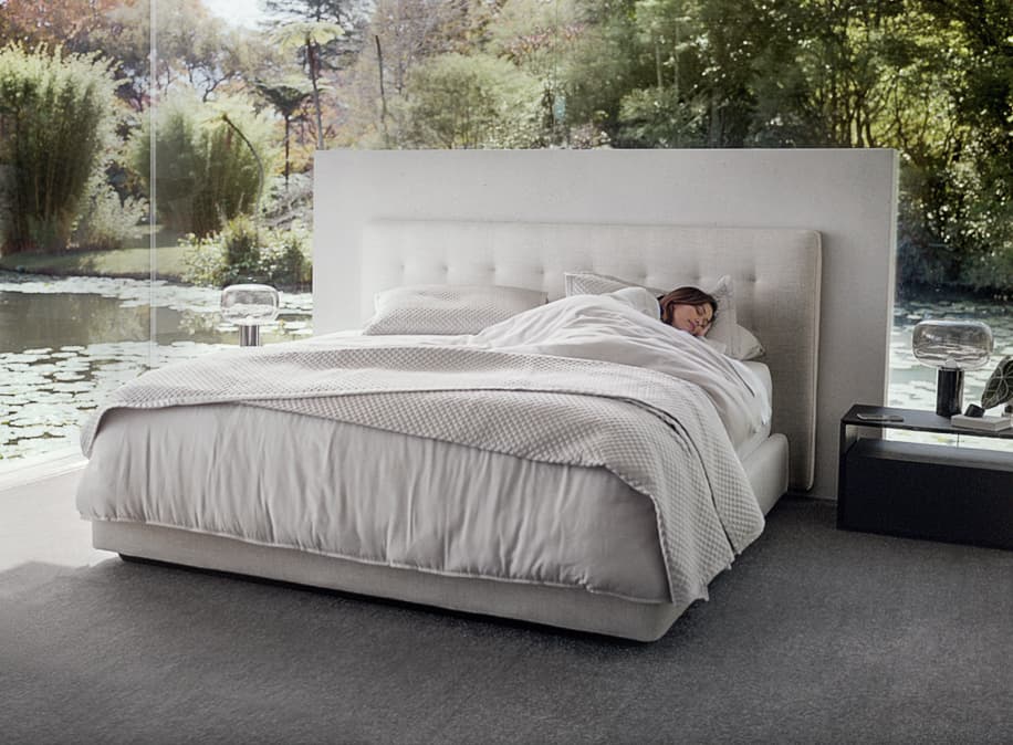 You'll be surprised how much added comfort you get from those few extra inches of bed space! beds bedroom furniture king living