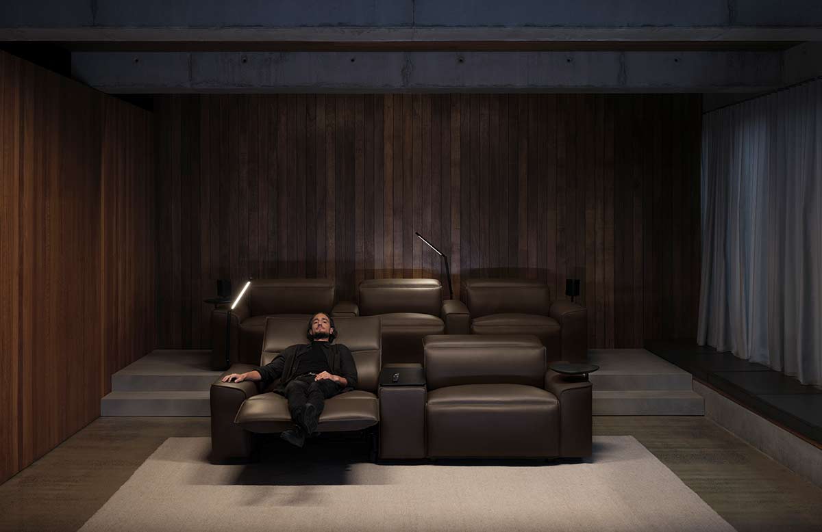 Home on sale theater couch