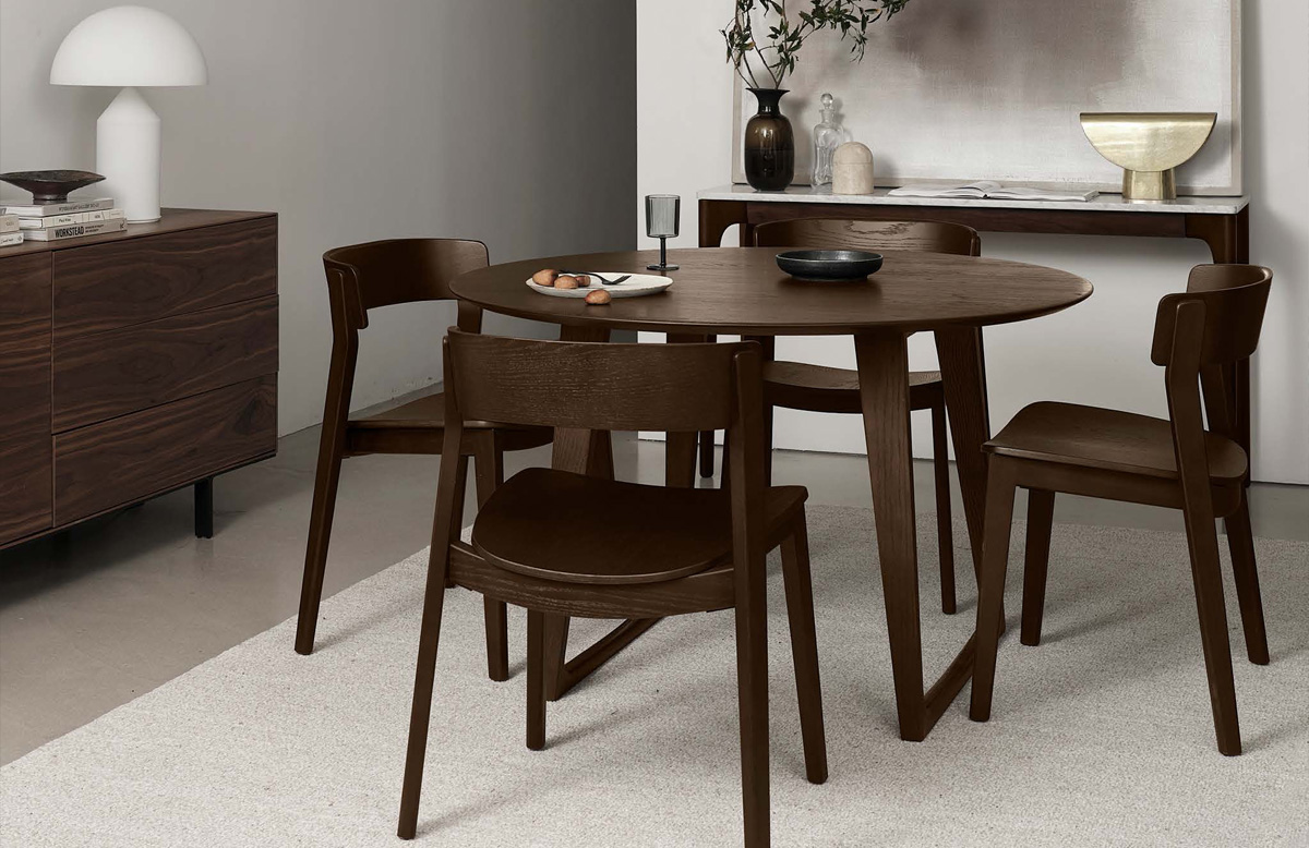 Rogers round dining shop table
