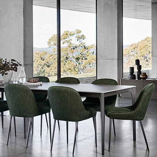 Quay Marble 8 Seater Dining Table King Living