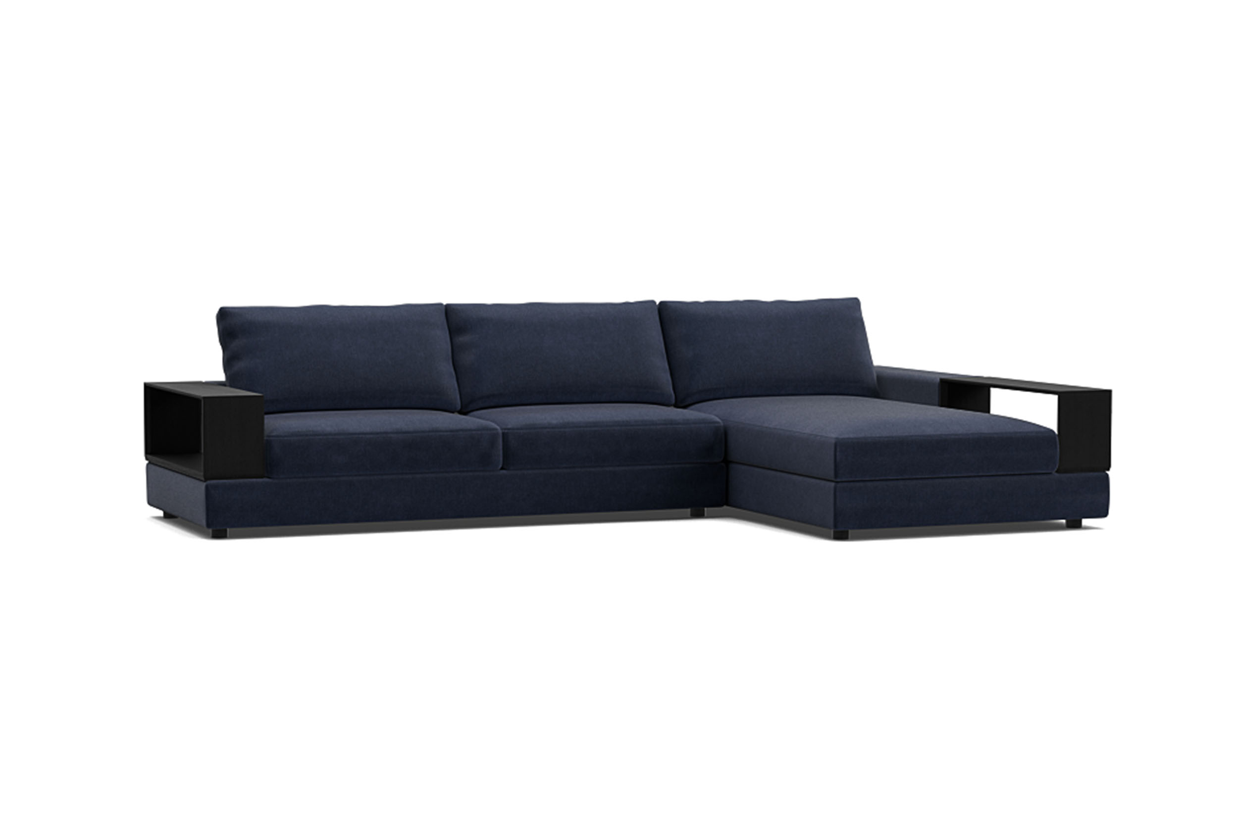 Jasper Sofa 5Seater with Wide Chaise In Stock King Living