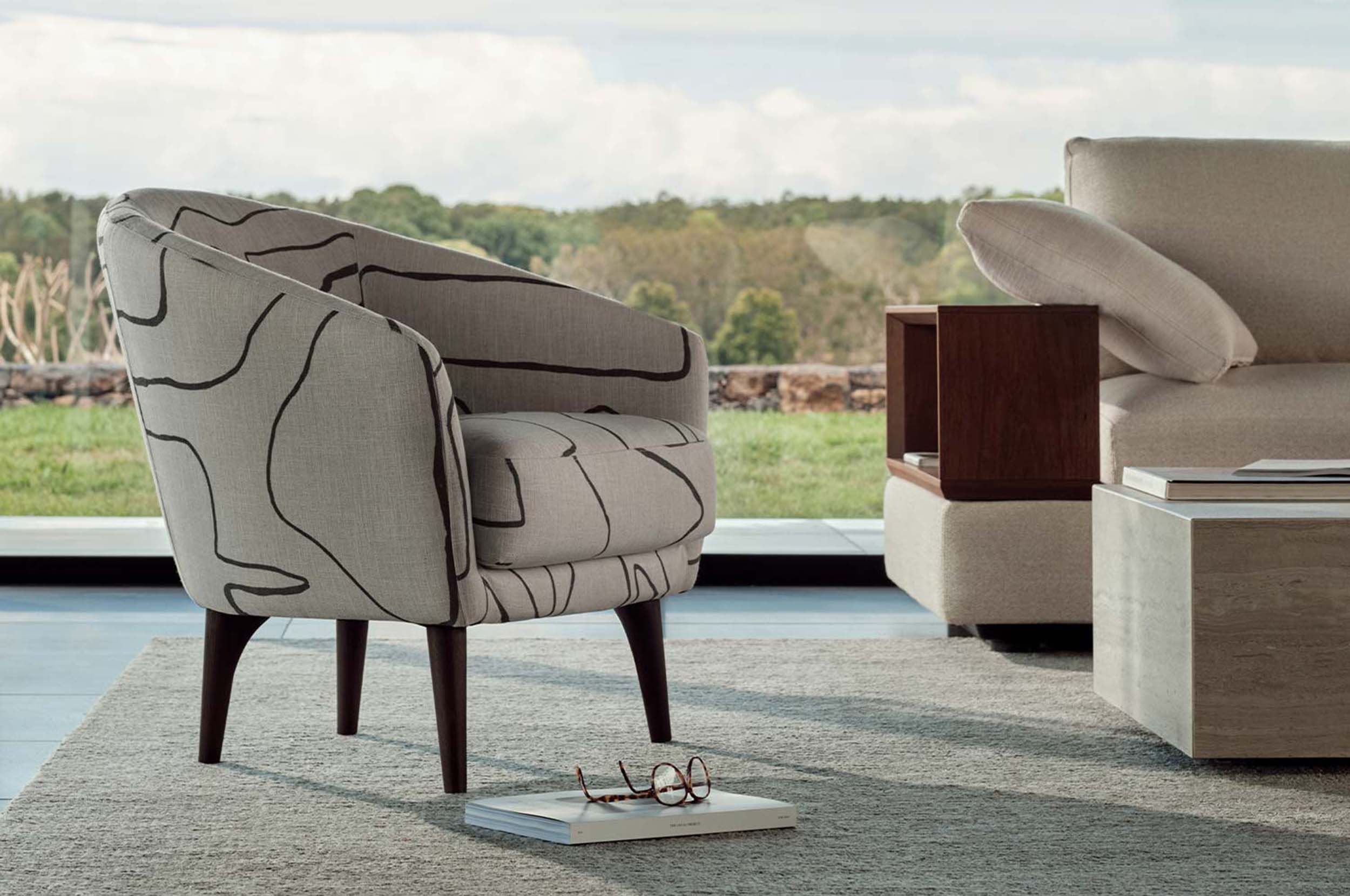 King Boulevard Compact Armchair King Living