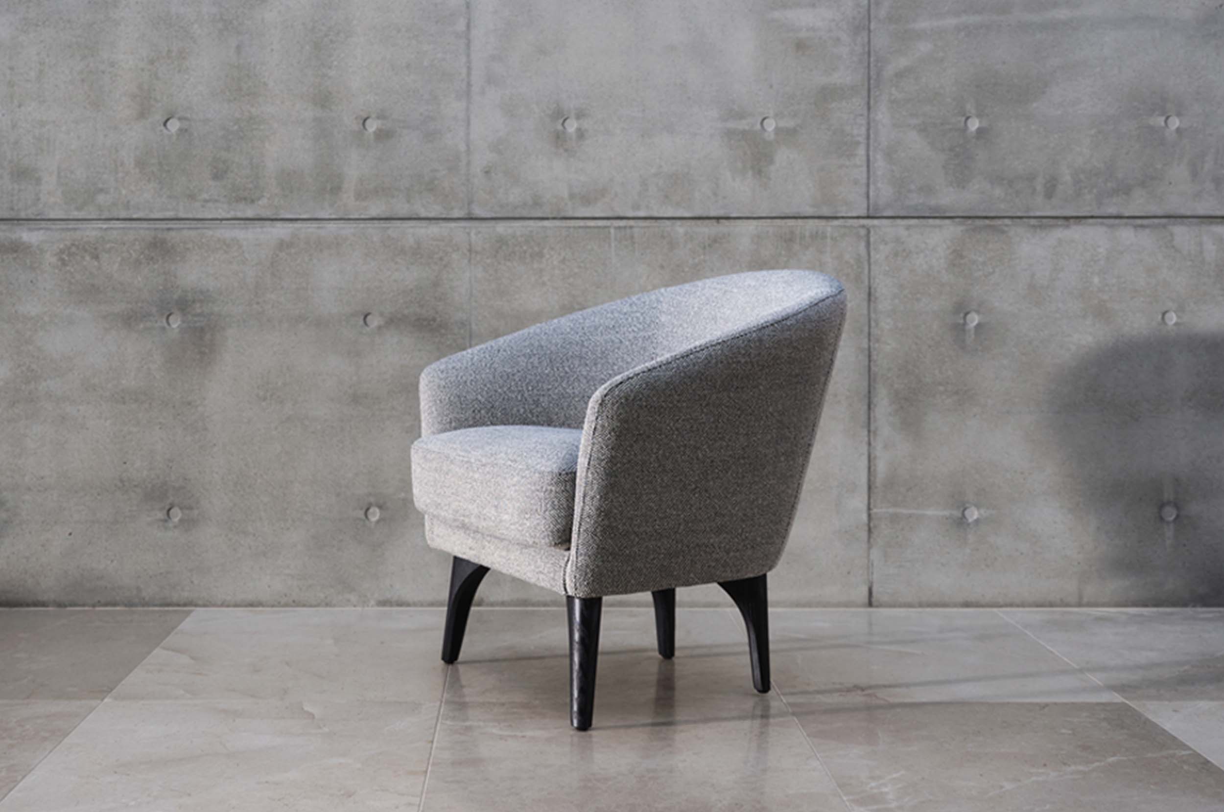King Boulevard Armchair Curve design King Living