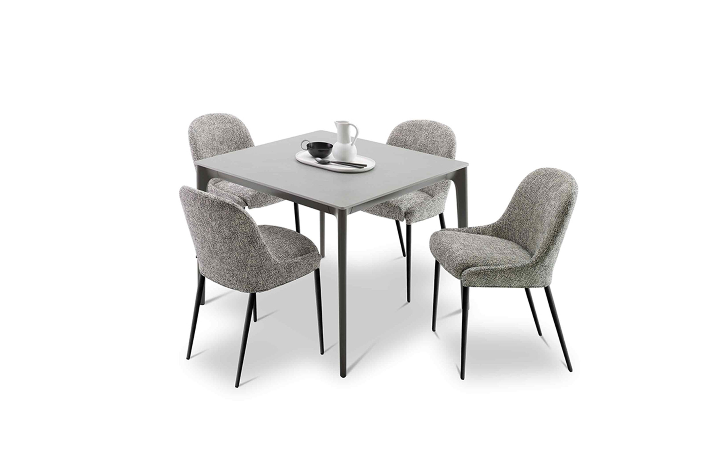 Quay Armless Dining Chair Set of 4 King Living