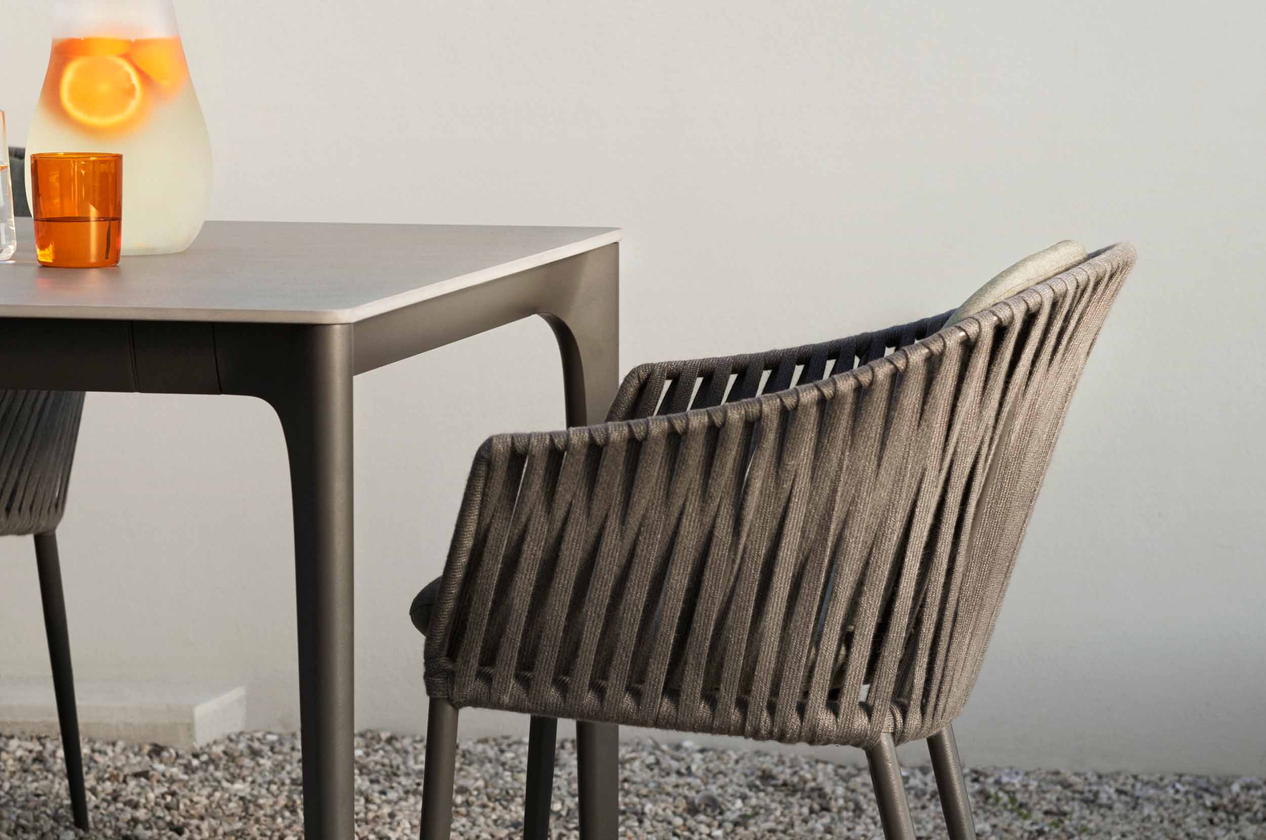 Quay Ceramic 6 Seater Dining Table and Quay Dining Chairs x6 Package King Living