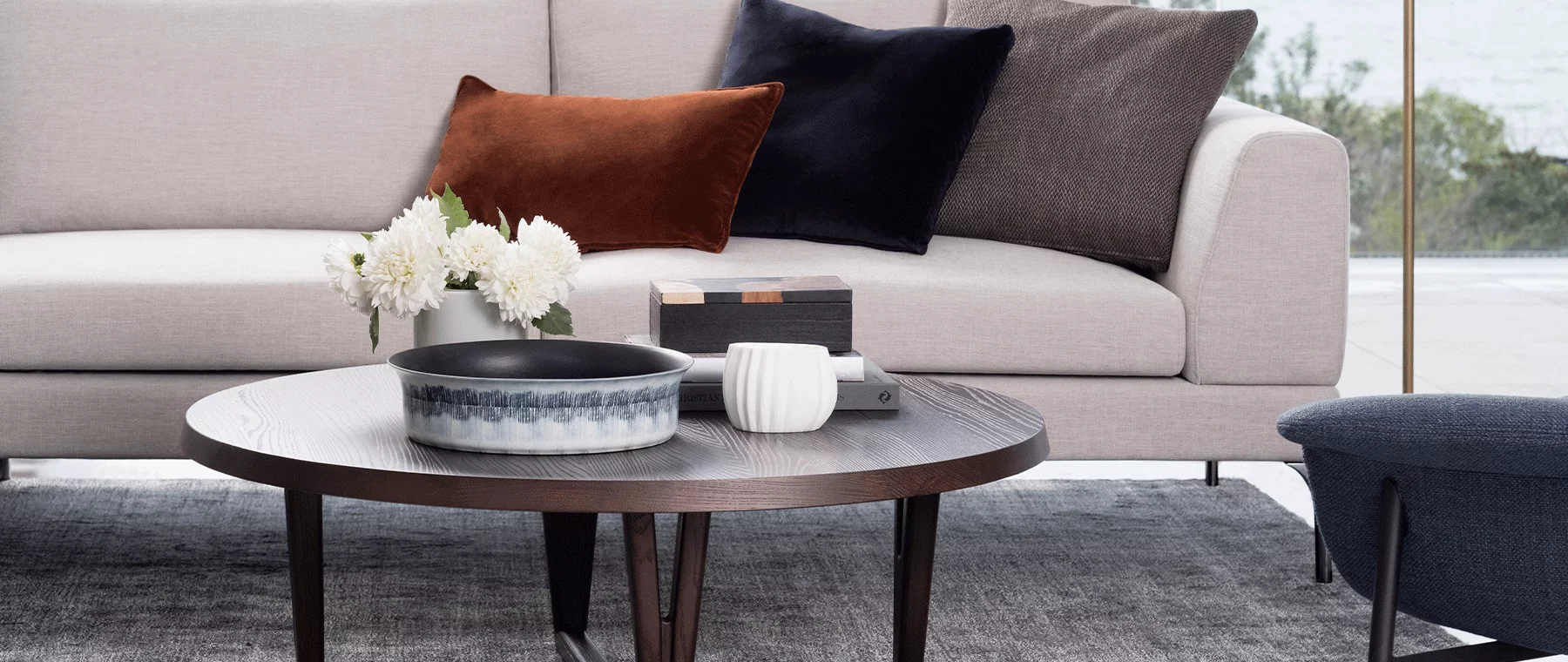 Aspen Round & Rectangle Coffee Table