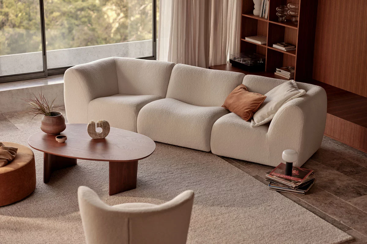 Explore the King Living Bouclé Fabric Collection