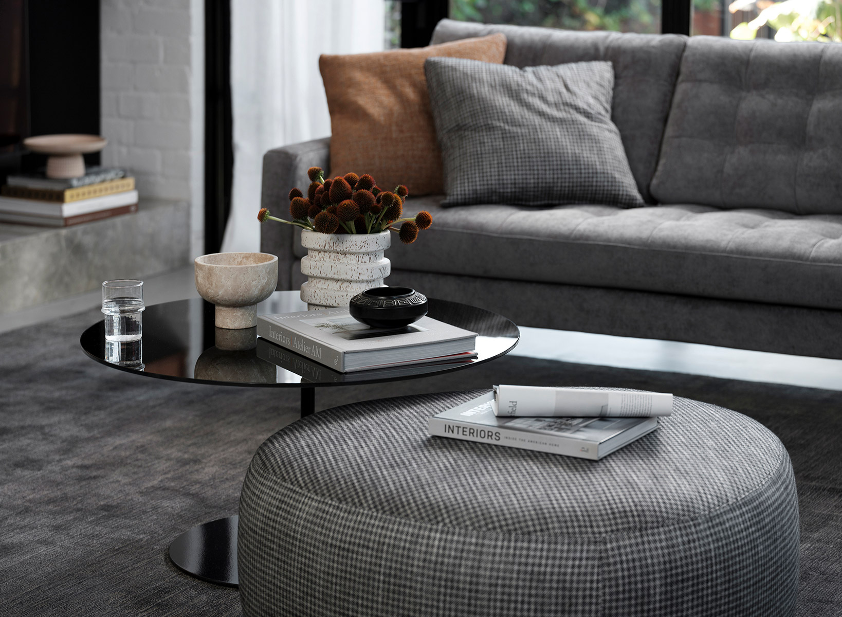 King shop living ottoman