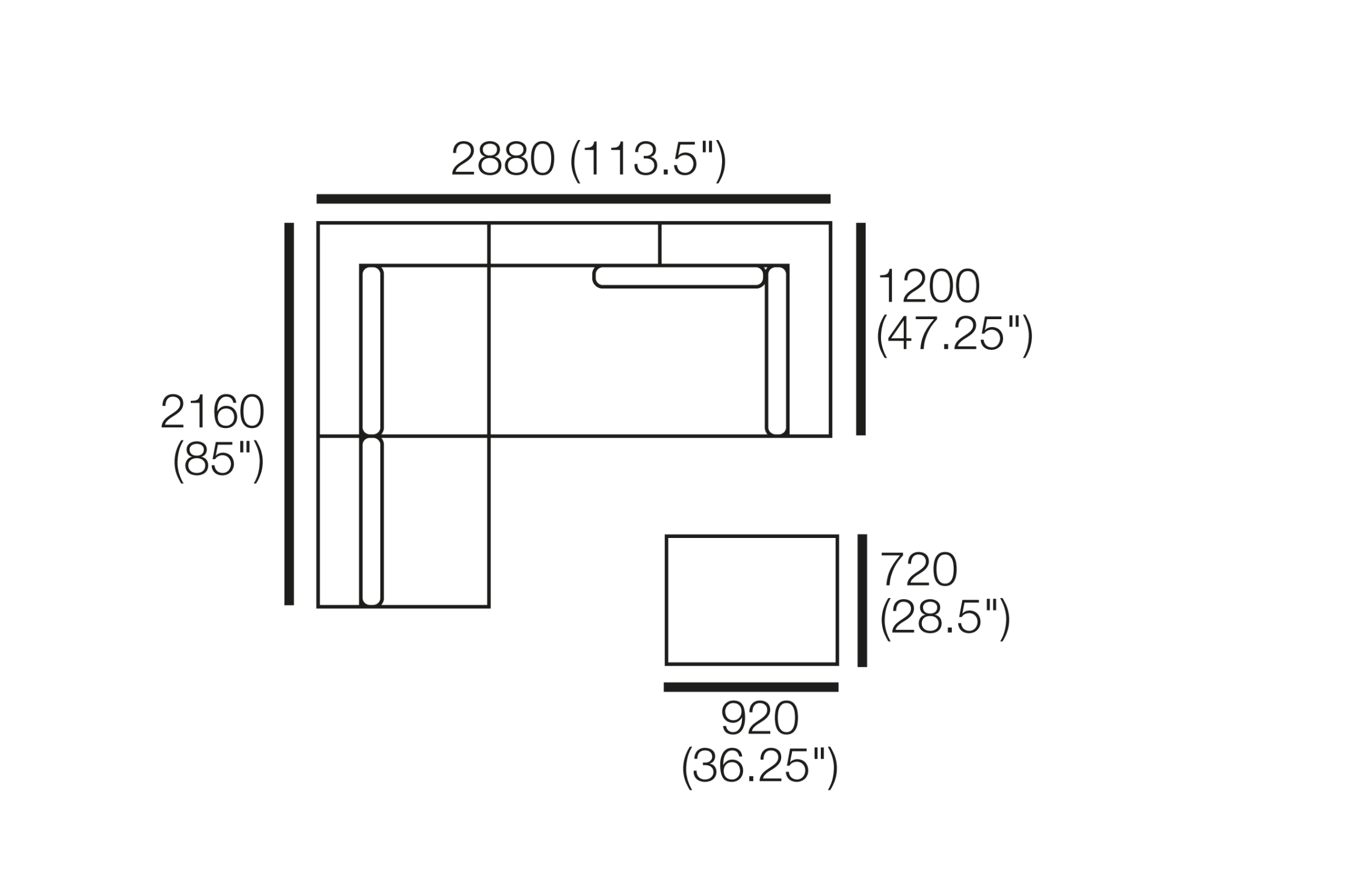Plaza Sofa timeless Australian design King King Living