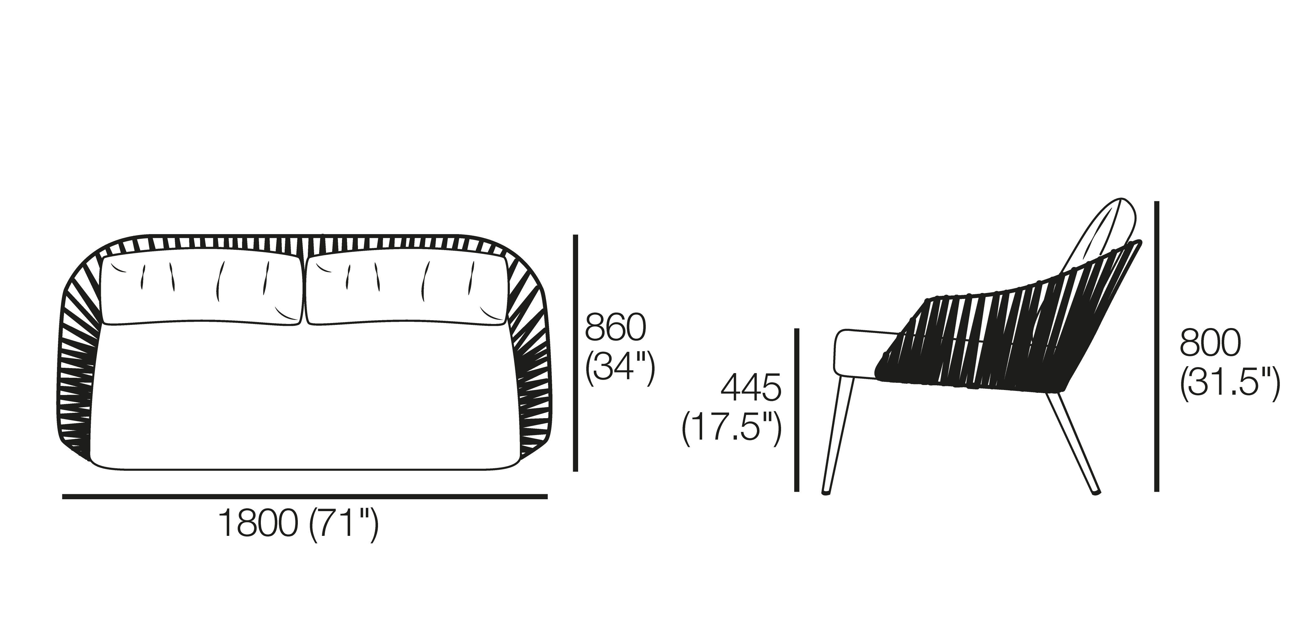 Quay Outdoor Sofa Outdoor Furniture Outdoor Setting King Living