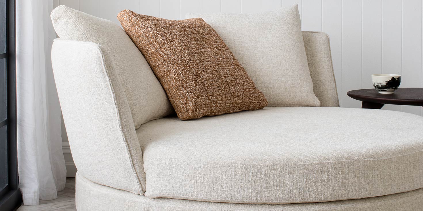 Delta Circle Sofa Lounge Couch King Living