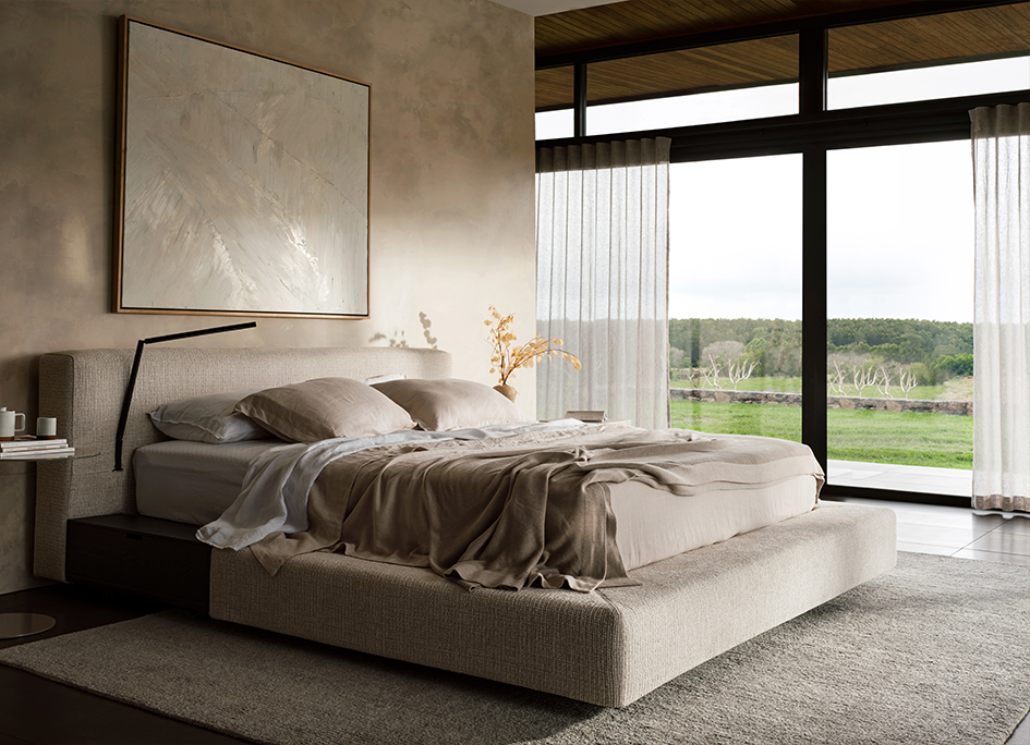 Jasper Bed King Size Bed Queen Size Bed King Living