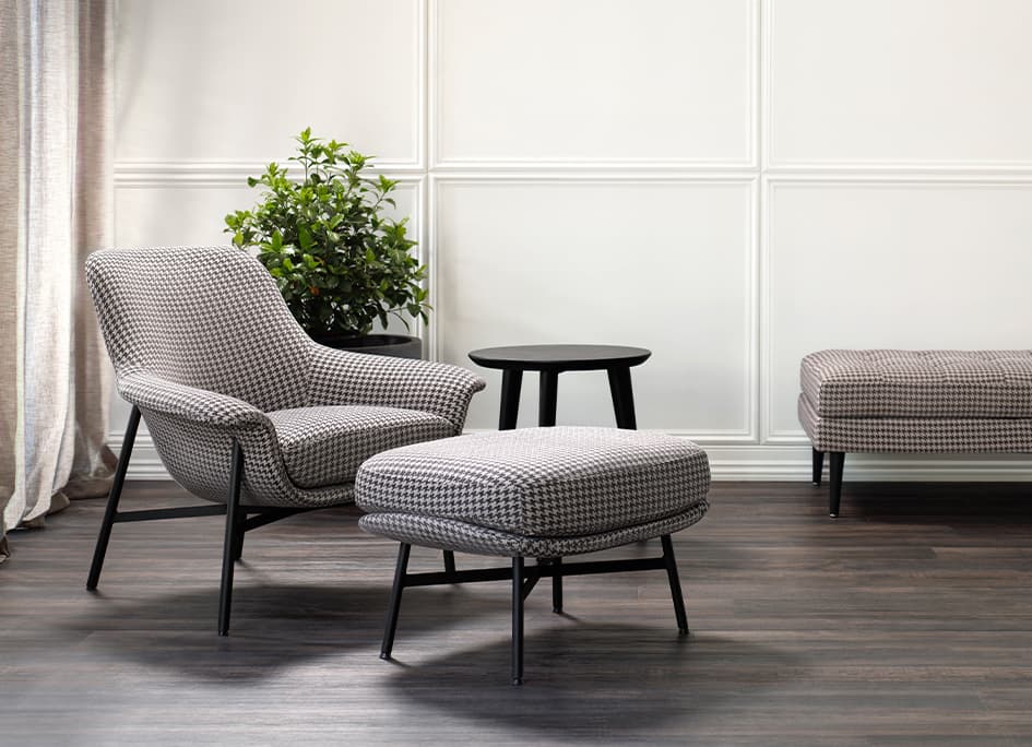 Seymour Chair Designed by Charles Wilson for King Living Armchair