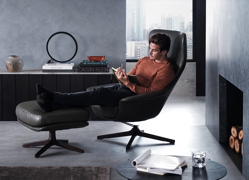 Seymour Chair Designed by Charles Wilson for King Living Armchair